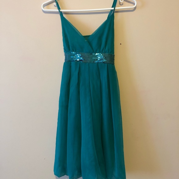 Aqua dress - Picture 1 of 2